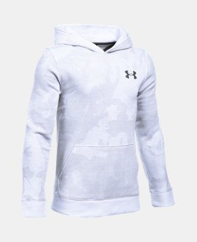 Boys' UA Sportstyle Fleece Printed Hoodie 1 Color $19.12 to $25.49