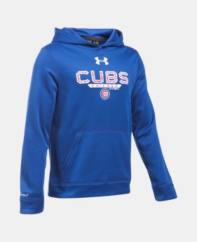 Boys’ Chicago Cubs UA Storm Armour® Fleece Hoodie 1 Color $64.99