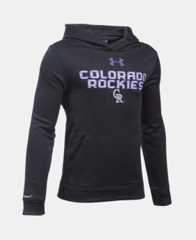 Boys' Colorado Rockies UA Storm Armour® Fleece Hoodie $41.99