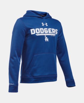 Boys' Los Angeles Dodgers UA Storm Armour® Fleece Hoodie EXTRA 25% OFF ALREADY INCLUDED $31.49