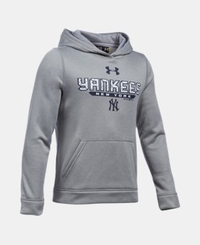 Boys’ New York Yankees UA Storm Armour® Fleece Hoodie 1 Color $64.99