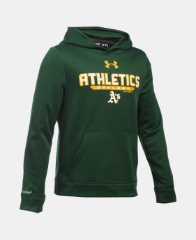 Boys' Oakland Athletics UA Storm Armour® Fleece Hoodie EXTRA 25% OFF ALREADY INCLUDED $31.49