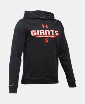 Boys' San Francisco Giants UA Storm Armour® Fleece Hoodie $41.99