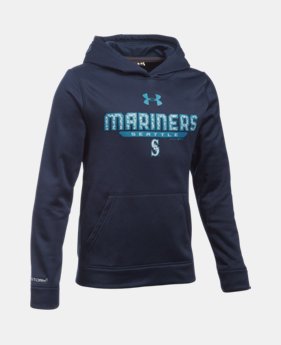 Boys' Seattle Mariners UA Storm Armour® Fleece Hoodie $36.74
