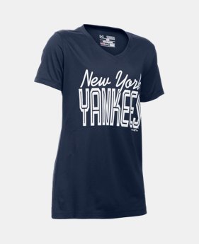 Girls’ New York Yankees UA Tech™ T-Shirt 1 Color $29.99