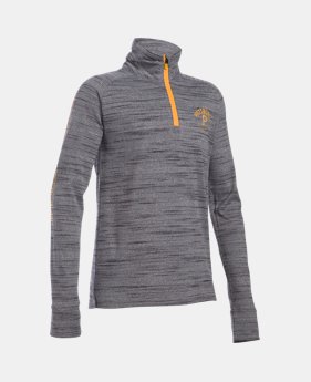 Girls' Pittsburgh Pirates UA Tech™ 1/2 Zip 1 Color $28.49