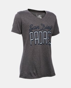 Girls' San Diego Padres UA Tech™ T-Shirt 1 Color $14.24