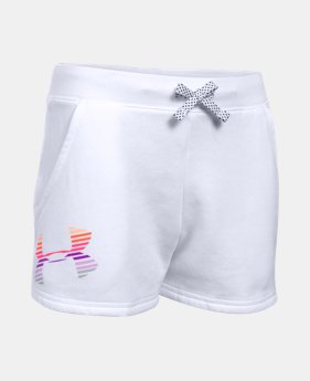 Girls’ UA Favorite Fleece Shorts 1 Color $17.24