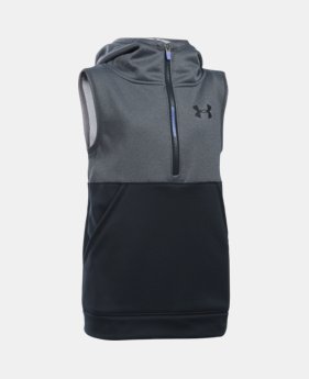 Girls' UA Armour® Fleece 1/2 Zip Vest 1 Color $33.99