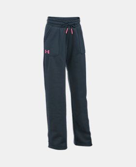 Girls' UA Armour® Fleece Boyfriend Pants 1 Color $20.99