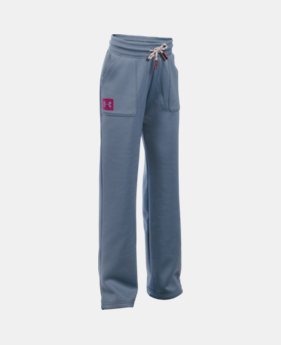 Girls' UA Armour® Fleece Boyfriend Pants 1 Color $28.49