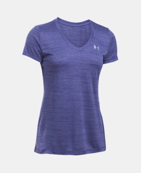 Women's UA Tech™ Tiger V-Neck 1 Color $18.99