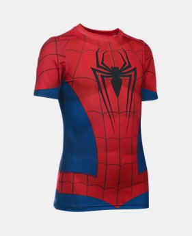 Boys' Under Armour® Spider-Man Fitted Shirt 1 Color Available $35.99