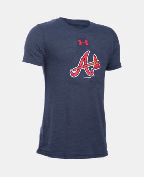Boys' Atlanta Braves Vintage Tri-Blend T-Shirt 1 Color $24.99
