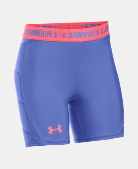 Girls' UA Softball Slider 1 Color Available $17.99 to $22.99