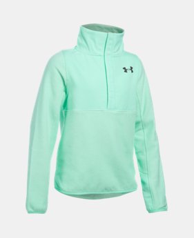 Girls' UA ColdGear® Infrared Fleece Half-Snap 1 Color $29.24