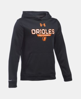 Boys' Baltimore Orioles UA Storm Armour® Fleece Hoodie $41.99