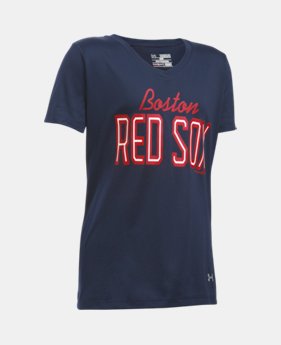Girls’ Boston Red Sox UA Tech™ T-Shirt 1 Color $29.99