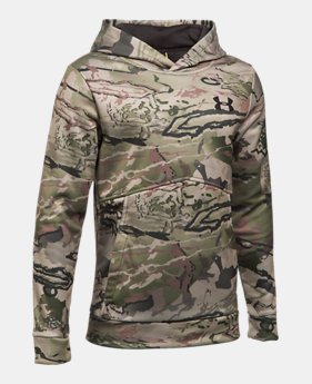 Boys' UA Logo Camo Hoodie 3 Colors $69.99