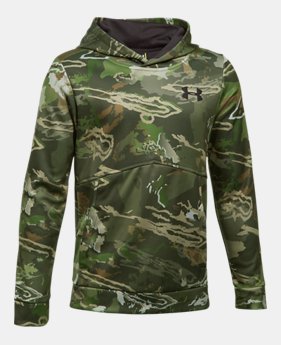 Boys' UA Logo Camo Hoodie 3 Colors $59.99