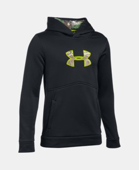 Boys' UA Logo Caliber Hoodie 2 Colors $38.99 to $48.99