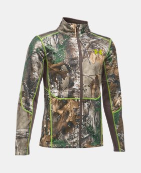New Arrival Boys' UA Scent Control Camo Jacket 1 Color $89.99