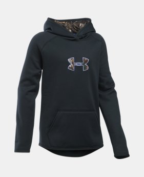 Girls' UA Icon Caliber Hoodie LIMITED TIME: FREE SHIPPING 1 Color $64.99