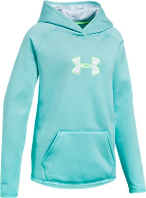 teal under armour hoodie