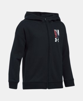 Girls' UA Favorite Full Zip Hoodie 2 Colors $44.99