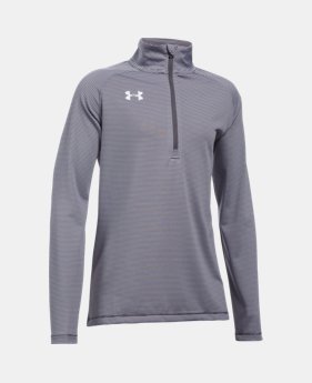 Girls' UA Tech™ Stripe ¼ Zip 1 Color Available $39.99