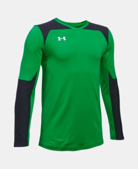 Kids' UA Threadborne Wall Goalkeeper Jersey 1 Color $39.99