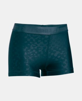 Women's UA HeatGear® Armour Embossed Shorty 1 Color $29.99