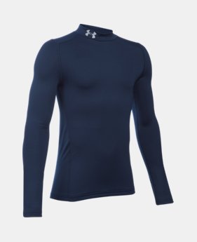 Boys' ColdGear® Armour Mock 1 Color Available $23.99 to $29.99