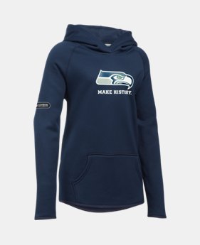 Girls' NFL Combine Authentic Armour® Fleece Hoodie 1 Color $54.99