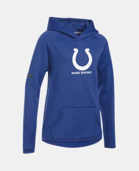 Girls' NFL Combine Authentic Armour® Fleece Hoodie 1 Color $31.49