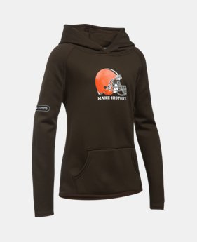 Girls' NFL Combine Authentic Armour® Fleece Hoodie 1 Color $31.49