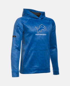 Boys' NFL Combine Authentic UA Storm Armour® Fleece Printed Hoodie 5 Colors $64.99