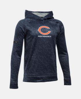 Boys' NFL Combine Authentic UA Storm Armour® Fleece Printed Hoodie 1 Color $64.99