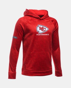 Boys' NFL Combine Authentic UA Storm Armour® Fleece Printed Hoodie 12 Colors $36.74