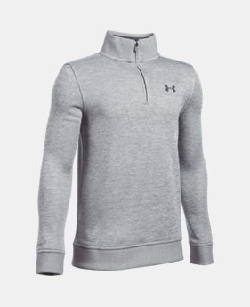 Boys' UA Storm SweaterFleece ¼ Zip 2 Colors $54.99