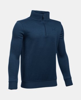 Boys' UA Storm SweaterFleece ¼ Zip 3 Colors $54.99