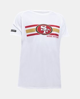 Girls' NFL Combine Authentic UA Tech™ Graphic T-Shirt $27.99