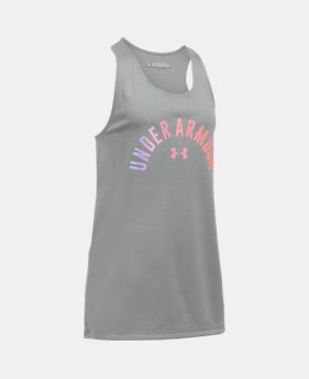 Girls' UA Graphic Tank 1 Color $11.24