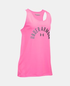 Girls' UA Graphic Tank 1 Color $11.24