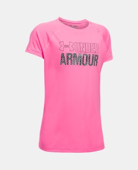 Girls' UA Wordmark T-Shirt 1 Color $19.99