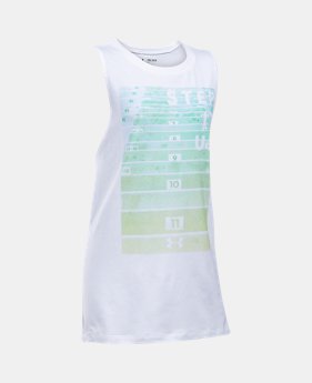 Girls' UA Step It Up Muscle Tank 1 Color $11.24