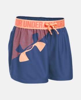 Girls' UA Play Up Graphic Shorts 1 Color Available $13.79 to $17.99