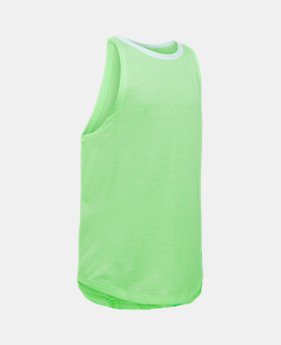 Girls' UA Threadborne Play Up Tank 1 Color Available $12.5 to $18.99