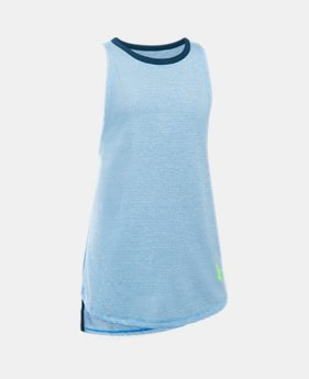 Girls' UA Threadborne Play Up Tank 1 Color $24.99