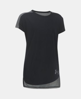 Girls' UA Threadborne Play Up T-Shirt $24.99